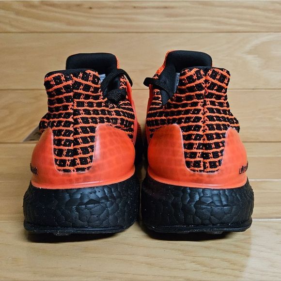 Adidas Ultraboost 5.0 DNA Shoe Sneaker Solar Red Core Black G54961 - Picture 9 of 12